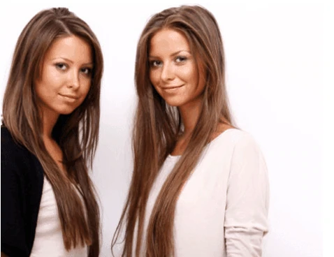 Brunette Great Lengths Hair Extensions