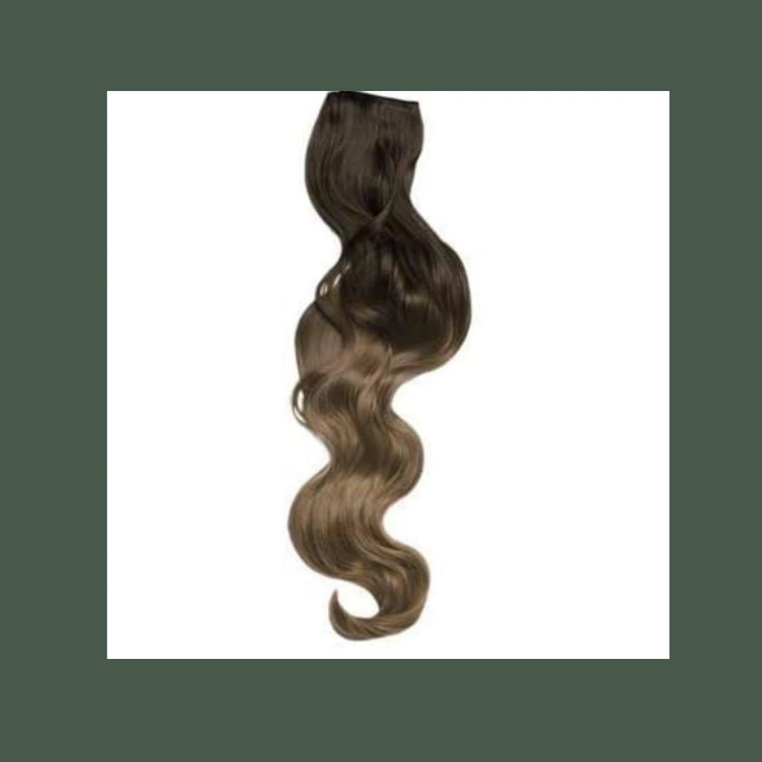 Keratin Human Hair Brown Ombre Fade